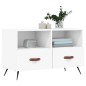 vidaXL Mobile Porta TV Bianco 80x36x50 cm in Legno Multistrato vidaXL Mobile Porta TV Bianco 80x36x50 cm in Legno Multistrato