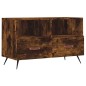 vidaXL Mobile Porta TV Rovere Fumo 80x36x50 cm in Legno Multistrato vidaXL Mobile Porta TV Rovere Fumo 80x36x50 cm in Legno Multistrato