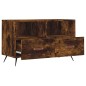 vidaXL Mobile Porta TV Rovere Fumo 80x36x50 cm in Legno Multistrato vidaXL Mobile Porta TV Rovere Fumo 80x36x50 cm in Legno Multistrato