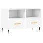 vidaXL Mobile Porta TV Bianco 80x36x50 cm in Legno Multistrato vidaXL Mobile Porta TV Bianco 80x36x50 cm in Legno Multistrato