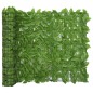 Paravento da Balcone con Foglie Verdi 600x100 cm Paravento da Balcone con Foglie Verdi 600x100 cm