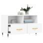 vidaXL Mobile Porta TV Bianco 80x36x50 cm in Legno Multistrato vidaXL Mobile Porta TV Bianco 80x36x50 cm in Legno Multistrato