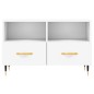 vidaXL Mobile Porta TV Bianco 80x36x50 cm in Legno Multistrato vidaXL Mobile Porta TV Bianco 80x36x50 cm in Legno Multistrato