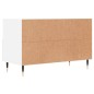 vidaXL Mobile Porta TV Bianco 80x36x50 cm in Legno Multistrato vidaXL Mobile Porta TV Bianco 80x36x50 cm in Legno Multistrato