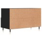 vidaXL Mobile Porta TV Nero 80x36x50 cm in Legno Multistrato vidaXL Mobile Porta TV Nero 80x36x50 cm in Legno Multistrato