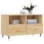 vidaXL Mobile per TV Rovere Sonoma 80x36x50 cm Legno Multistrato vidaXL Mobile per TV Rovere Sonoma 80x36x50 cm Legno Multistrato