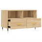 vidaXL Mobile per TV Rovere Sonoma 80x36x50 cm Legno Multistrato vidaXL Mobile per TV Rovere Sonoma 80x36x50 cm Legno Multistrato
