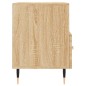 vidaXL Mobile per TV Rovere Sonoma 80x36x50 cm Legno Multistrato vidaXL Mobile per TV Rovere Sonoma 80x36x50 cm Legno Multistrato