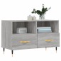 vidaXL Mobile Porta TV Grigio Sonoma 80x36x50 cm in Legno Multistrato vidaXL Mobile Porta TV Grigio Sonoma 80x36x50 cm in Legno Multistrato