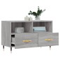 vidaXL Mobile Porta TV Grigio Sonoma 80x36x50 cm in Legno Multistrato vidaXL Mobile Porta TV Grigio Sonoma 80x36x50 cm in Legno Multistrato