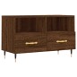 vidaXL Mobile Porta TV Rovere Marrone 80x36x50 cm in Legno Multistrato vidaXL Mobile Porta TV Rovere Marrone 80x36x50 cm in Legno Multistrato