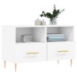 vidaXL Mobile Porta TV Bianco 80x36x50 cm in Legno Multistrato vidaXL Mobile Porta TV Bianco 80x36x50 cm in Legno Multistrato