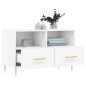 vidaXL Mobile Porta TV Bianco 80x36x50 cm in Legno Multistrato vidaXL Mobile Porta TV Bianco 80x36x50 cm in Legno Multistrato