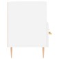 vidaXL Mobile Porta TV Bianco 80x36x50 cm in Legno Multistrato vidaXL Mobile Porta TV Bianco 80x36x50 cm in Legno Multistrato