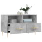 vidaXL Mobile per TV Grigio Cemento 80x36x50 cm Legno Multistrato vidaXL Mobile per TV Grigio Cemento 80x36x50 cm Legno Multistrato