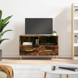 vidaXL Mobile Porta TV Rovere Fumo 80x36x50 cm in Legno Multistrato
