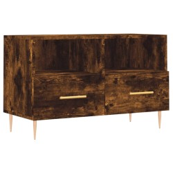 vidaXL Mobile Porta TV Rovere Fumo 80x36x50 cm in Legno Multistrato