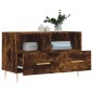 vidaXL Mobile Porta TV Rovere Fumo 80x36x50 cm in Legno Multistrato