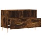 vidaXL Mobile Porta TV Rovere Fumo 80x36x50 cm in Legno Multistrato