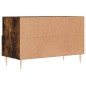 vidaXL Mobile Porta TV Rovere Fumo 80x36x50 cm in Legno Multistrato