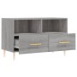 vidaXL Mobile Porta TV Grigio Sonoma 80x36x50 cm in Legno Multistrato vidaXL Mobile Porta TV Grigio Sonoma 80x36x50 cm in Legno Multistrato