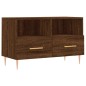 vidaXL Mobile Porta TV Rovere Marrone 80x36x50 cm in Legno Multistrato vidaXL Mobile Porta TV Rovere Marrone 80x36x50 cm in Legno Multistrato