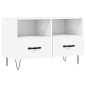 vidaXL Mobile Porta TV Bianco 80x36x50 cm in Legno Multistrato vidaXL Mobile Porta TV Bianco 80x36x50 cm in Legno Multistrato