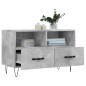 vidaXL Mobile per TV Grigio Cemento 80x36x50 cm Legno Multistrato vidaXL Mobile per TV Grigio Cemento 80x36x50 cm Legno Multistrato