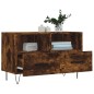 vidaXL Mobile Porta TV Rovere Fumo 80x36x50 cm in Legno Multistrato vidaXL Mobile Porta TV Rovere Fumo 80x36x50 cm in Legno Multistrato