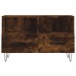 vidaXL Mobile Porta TV Rovere Fumo 80x36x50 cm in Legno Multistrato vidaXL Mobile Porta TV Rovere Fumo 80x36x50 cm in Legno Multistrato