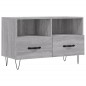 vidaXL Mobile Porta TV Grigio Sonoma 80x36x50 cm in Legno Multistrato vidaXL Mobile Porta TV Grigio Sonoma 80x36x50 cm in Legno Multistrato