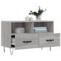 vidaXL Mobile Porta TV Grigio Sonoma 80x36x50 cm in Legno Multistrato vidaXL Mobile Porta TV Grigio Sonoma 80x36x50 cm in Legno Multistrato