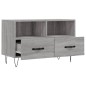 vidaXL Mobile Porta TV Grigio Sonoma 80x36x50 cm in Legno Multistrato vidaXL Mobile Porta TV Grigio Sonoma 80x36x50 cm in Legno Multistrato