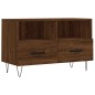 vidaXL Mobile Porta TV Rovere Marrone 80x36x50 cm in Legno Multistrato vidaXL Mobile Porta TV Rovere Marrone 80x36x50 cm in Legno Multistrato