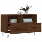 vidaXL Mobile Porta TV Rovere Marrone 80x36x50 cm in Legno Multistrato vidaXL Mobile Porta TV Rovere Marrone 80x36x50 cm in Legno Multistrato