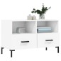 vidaXL Mobile Porta TV Bianco 80x36x50 cm in Legno Multistrato vidaXL Mobile Porta TV Bianco 80x36x50 cm in Legno Multistrato