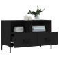 vidaXL Mobile Porta TV Nero 80x36x50 cm in Legno Multistrato vidaXL Mobile Porta TV Nero 80x36x50 cm in Legno Multistrato