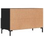 vidaXL Mobile Porta TV Nero 80x36x50 cm in Legno Multistrato vidaXL Mobile Porta TV Nero 80x36x50 cm in Legno Multistrato
