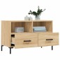 vidaXL Mobile per TV Rovere Sonoma 80x36x50 cm Legno Multistrato vidaXL Mobile per TV Rovere Sonoma 80x36x50 cm Legno Multistrato
