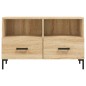 vidaXL Mobile per TV Rovere Sonoma 80x36x50 cm Legno Multistrato vidaXL Mobile per TV Rovere Sonoma 80x36x50 cm Legno Multistrato
