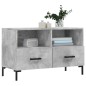 vidaXL Mobile per TV Grigio Cemento 80x36x50 cm Legno Multistrato vidaXL Mobile per TV Grigio Cemento 80x36x50 cm Legno Multistrato