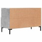 vidaXL Mobile per TV Grigio Cemento 80x36x50 cm Legno Multistrato vidaXL Mobile per TV Grigio Cemento 80x36x50 cm Legno Multistrato