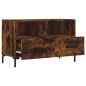 vidaXL Mobile Porta TV Rovere Fumo 80x36x50 cm in Legno Multistrato vidaXL Mobile Porta TV Rovere Fumo 80x36x50 cm in Legno Multistrato