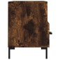 vidaXL Mobile Porta TV Rovere Fumo 80x36x50 cm in Legno Multistrato vidaXL Mobile Porta TV Rovere Fumo 80x36x50 cm in Legno Multistrato