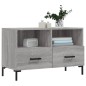 vidaXL Mobile Porta TV Grigio Sonoma 80x36x50 cm in Legno Multistrato vidaXL Mobile Porta TV Grigio Sonoma 80x36x50 cm in Legno Multistrato
