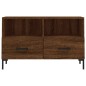 vidaXL Mobile Porta TV Rovere Marrone 80x36x50 cm in Legno Multistrato vidaXL Mobile Porta TV Rovere Marrone 80x36x50 cm in Legno Multistrato