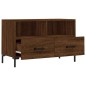 vidaXL Mobile Porta TV Rovere Marrone 80x36x50 cm in Legno Multistrato vidaXL Mobile Porta TV Rovere Marrone 80x36x50 cm in Legno Multistrato