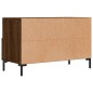 vidaXL Mobile Porta TV Rovere Marrone 80x36x50 cm in Legno Multistrato vidaXL Mobile Porta TV Rovere Marrone 80x36x50 cm in Legno Multistrato