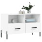 vidaXL Mobile Porta TV Bianco 80x36x50 cm in Legno Multistrato vidaXL Mobile Porta TV Bianco 80x36x50 cm in Legno Multistrato