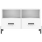 vidaXL Mobile Porta TV Bianco 80x36x50 cm in Legno Multistrato vidaXL Mobile Porta TV Bianco 80x36x50 cm in Legno Multistrato